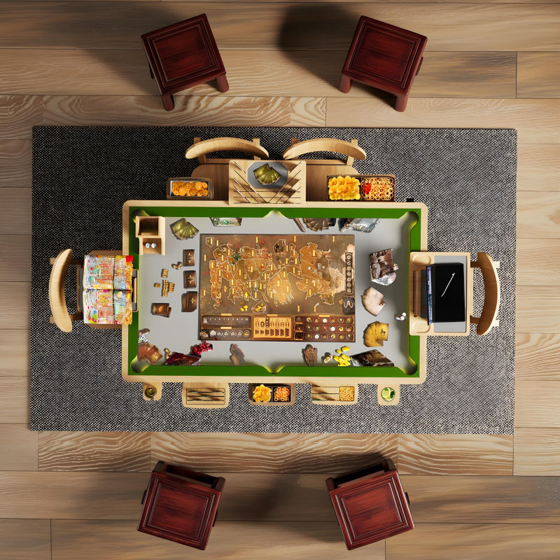 World’s First 4-in-1 Expandable Gaming & Dining Table