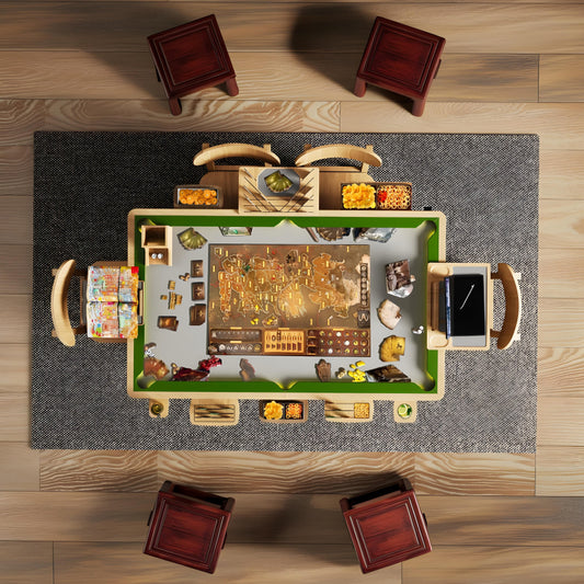 World’s First 4-in-1 Expandable Gaming & Dining Table