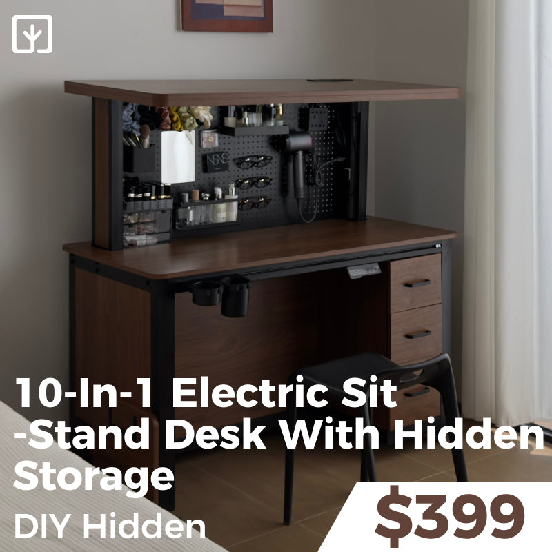 World's First Dual-Level Electric Sit-Stand Desk