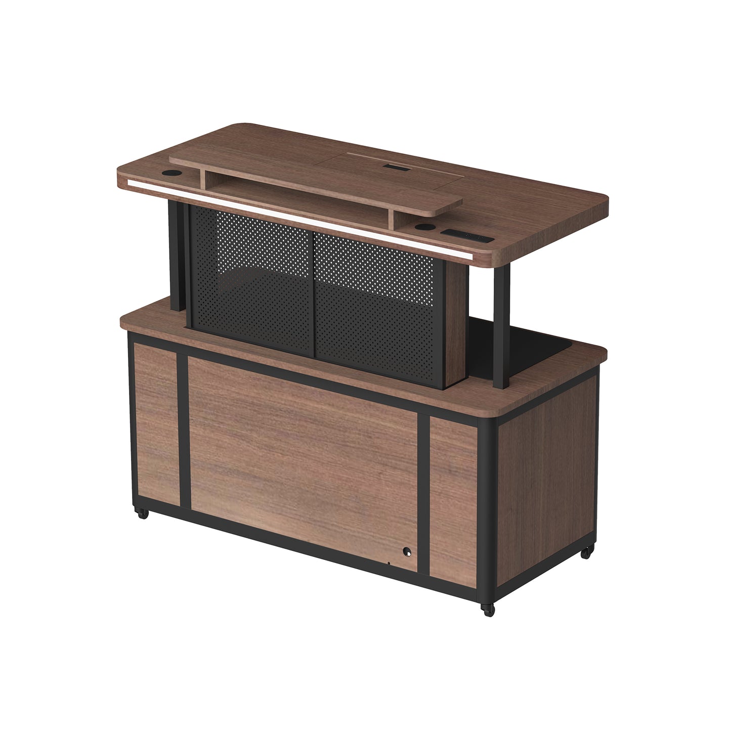 World's First Dual-Level Electric Sit-Stand Desk