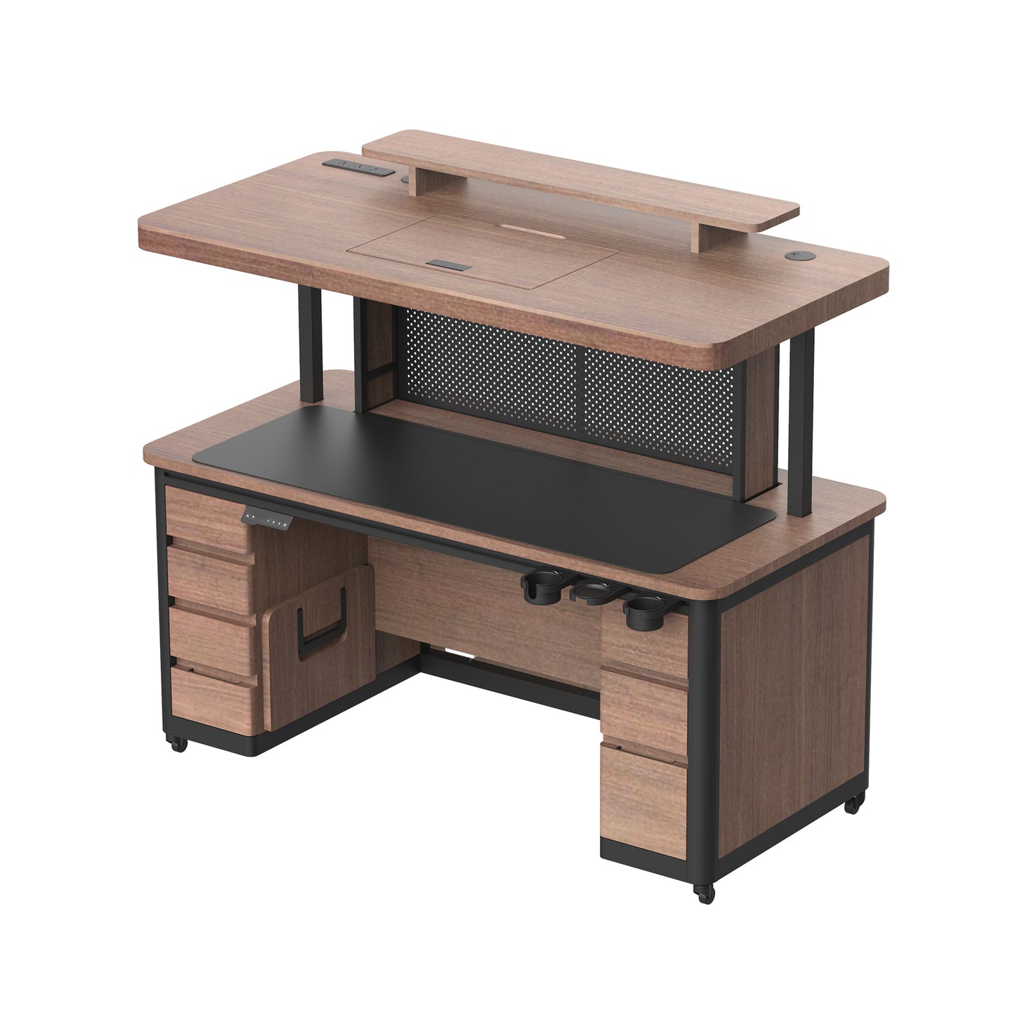 World's First Dual-Level Electric Sit-Stand Desk