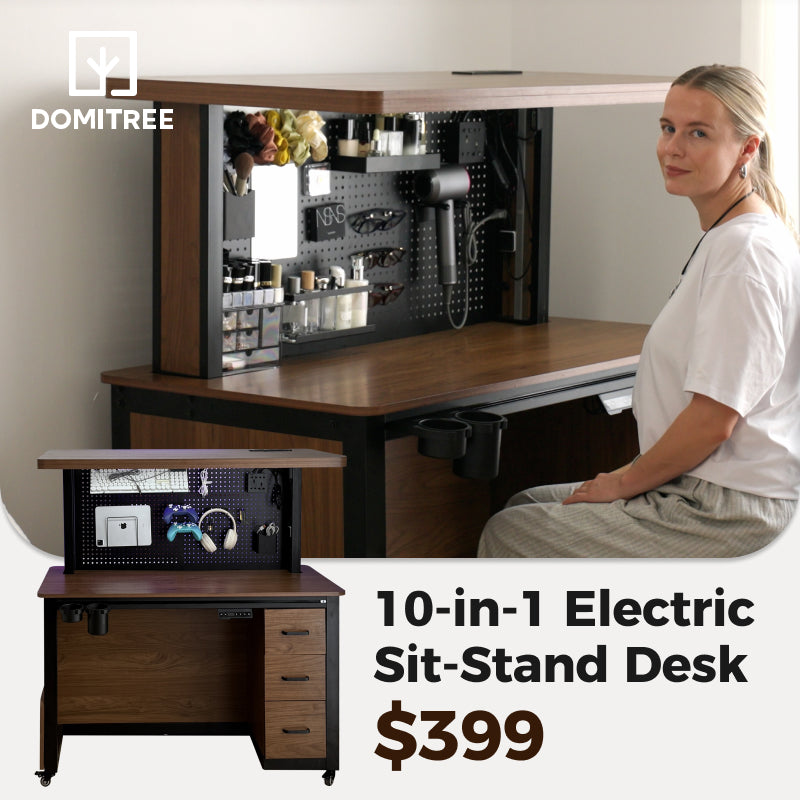 World's First Dual-Level Electric Sit-Stand Desk