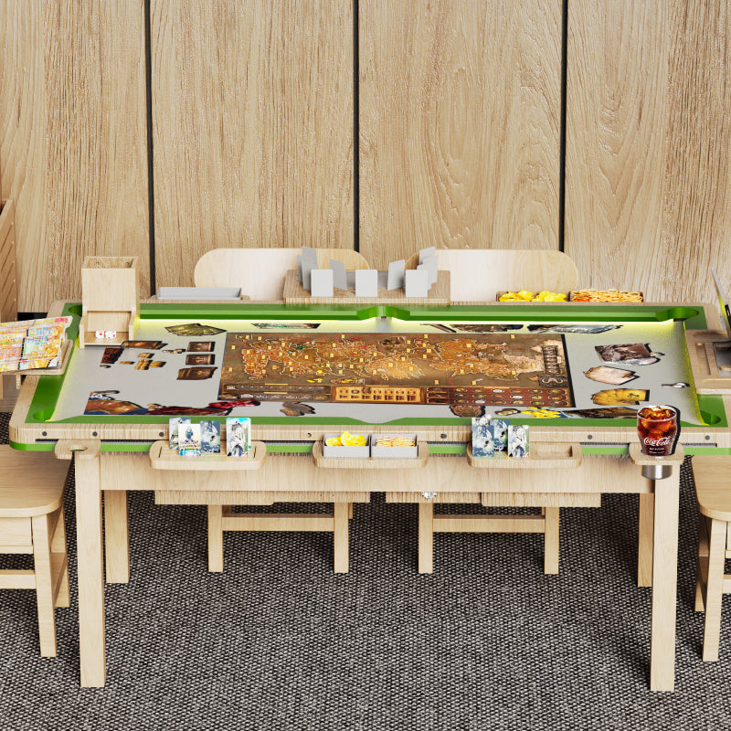 World’s First 4-in-1 Expandable Gaming & Dining Table